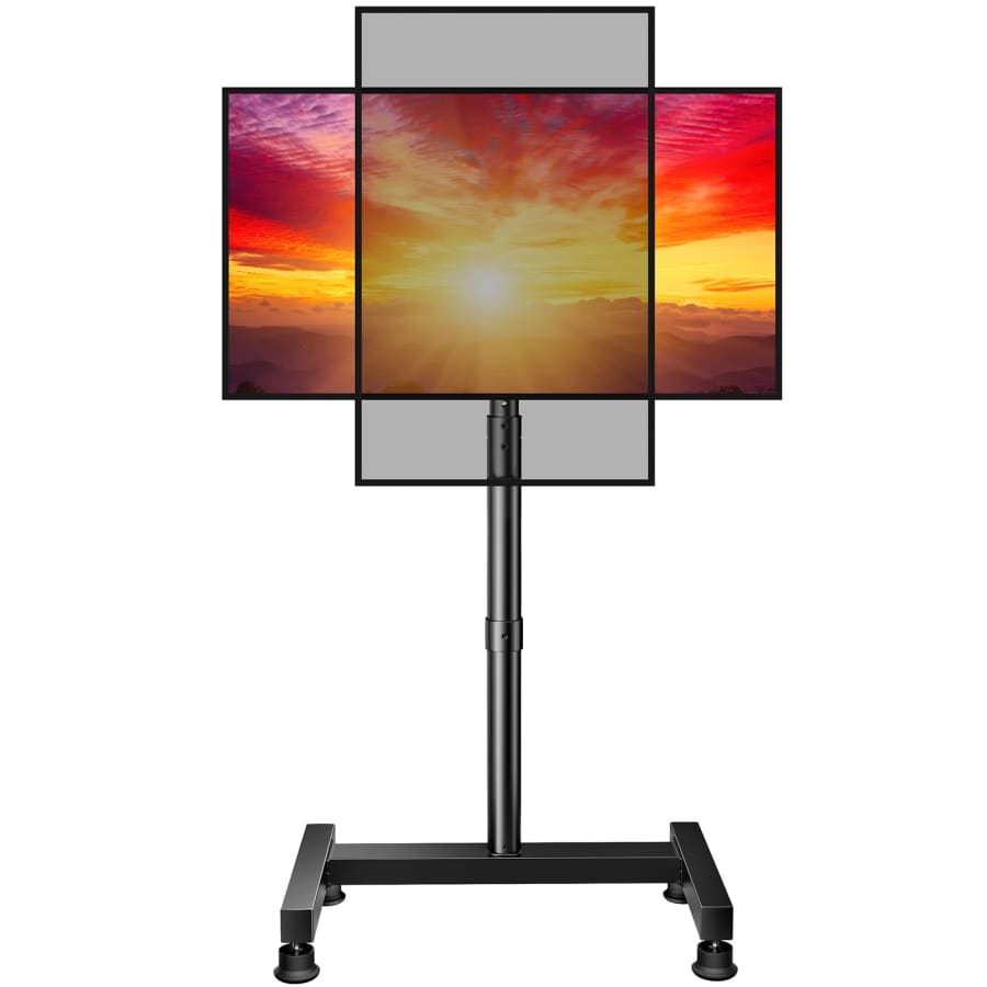 Perlegear Floor TV Stand with Mount for $30 Perlegear Floor TV Stand with Mount for $30