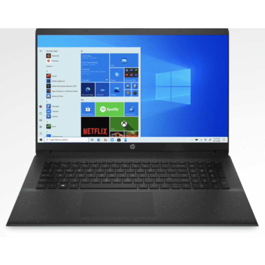HP 17t 11th-Gen. i3 17.3" Laptop w/ 256GB NVMe M.2 SSD for $400 HP 17t 11th-Gen. i3 17.3" Laptop w/ 256GB NVMe M.2 SSD for $400