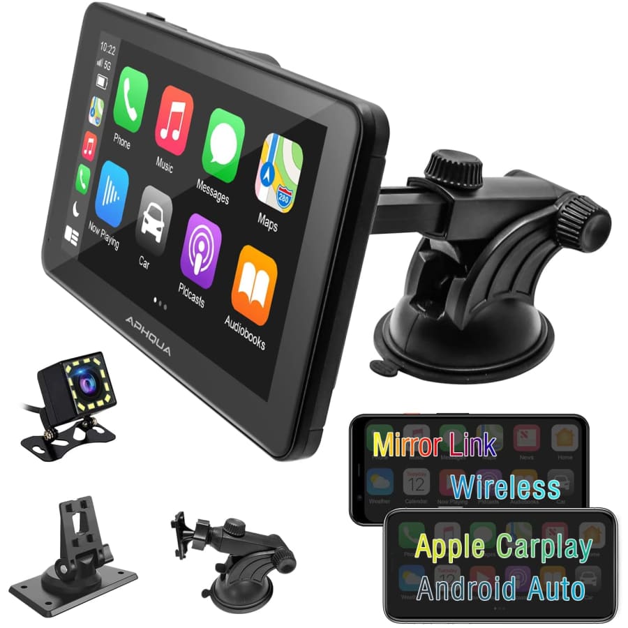 Aphqua Wireless Car Stereo Receiver with Backup Camera for $189 Aphqua Wireless Car Stereo Receiver with Backup Camera for $189