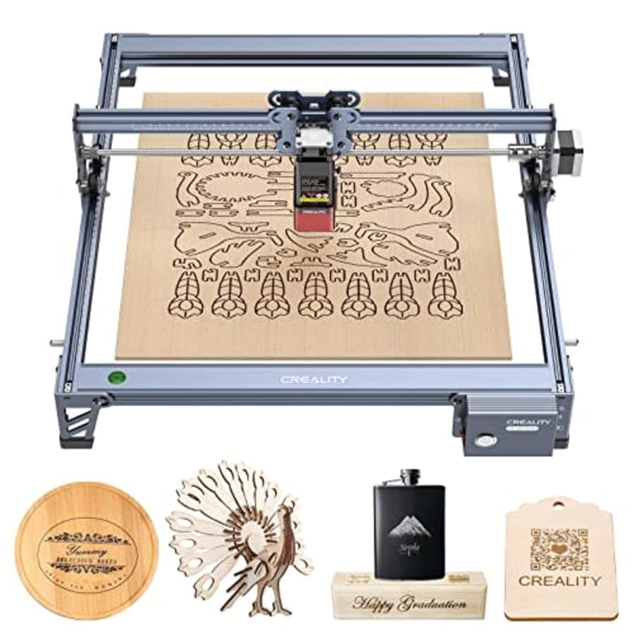 Creality Laser Engraver Machine 40W, 5W Output Power Higher Accuracy Laser Cutter and Engraving for $250 Creality Laser Engraver Machine 40W, 5W Output Power Higher Accuracy Laser Cutter and Engraving for $250