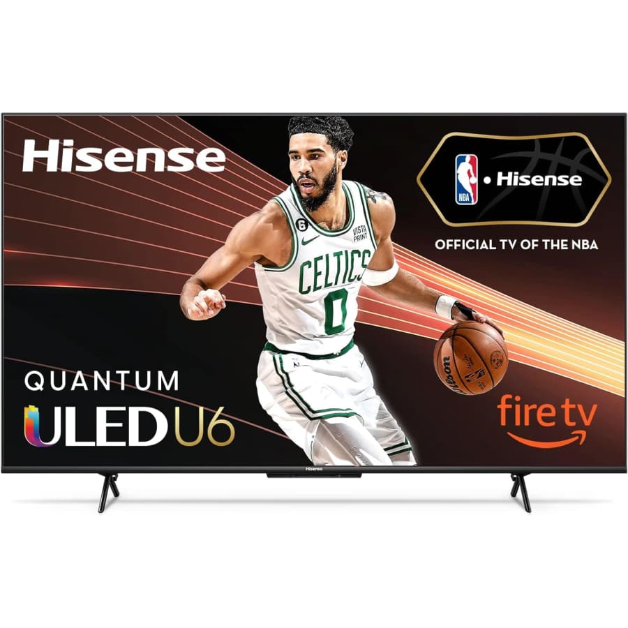 Hisense U6HF Series 75U6HF 75" 4K HDR QLED UHD Smart TV (2024) for $630