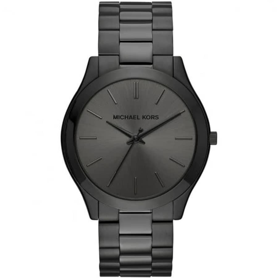 Michael Kors Men's Slim Runway Metal Watch: $95