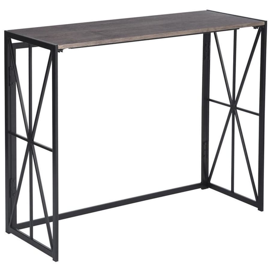 FurnitureR 39" Folding Console Table / Desk for $75 FurnitureR 39" Folding Console Table / Desk for $75