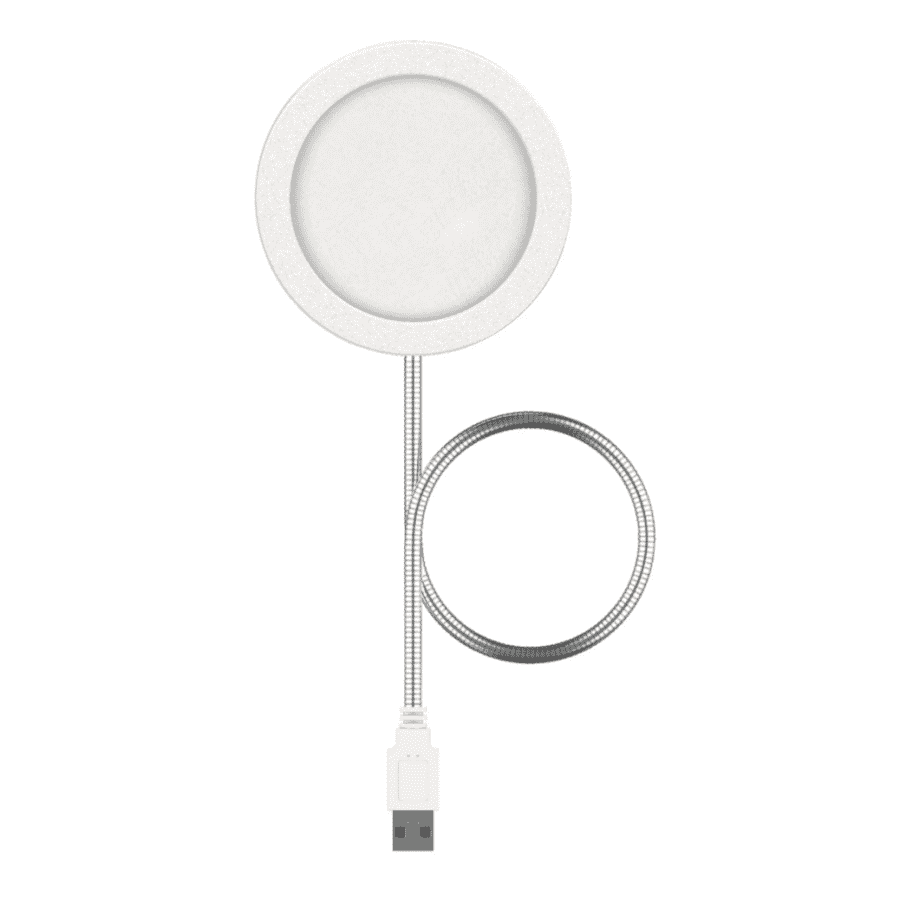 Brookstone Portable USB Light Therapy Ring for $6