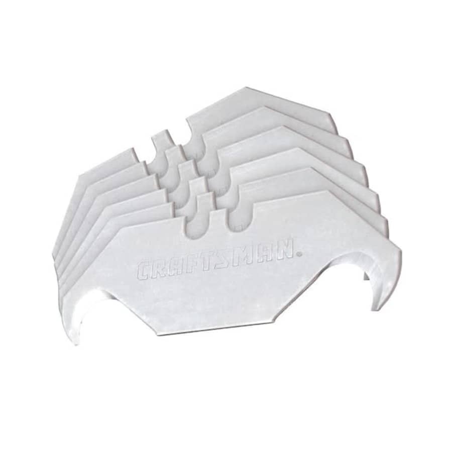 Craftsman 3/4" Hook Utility Razor Blade 5-Pack for $1