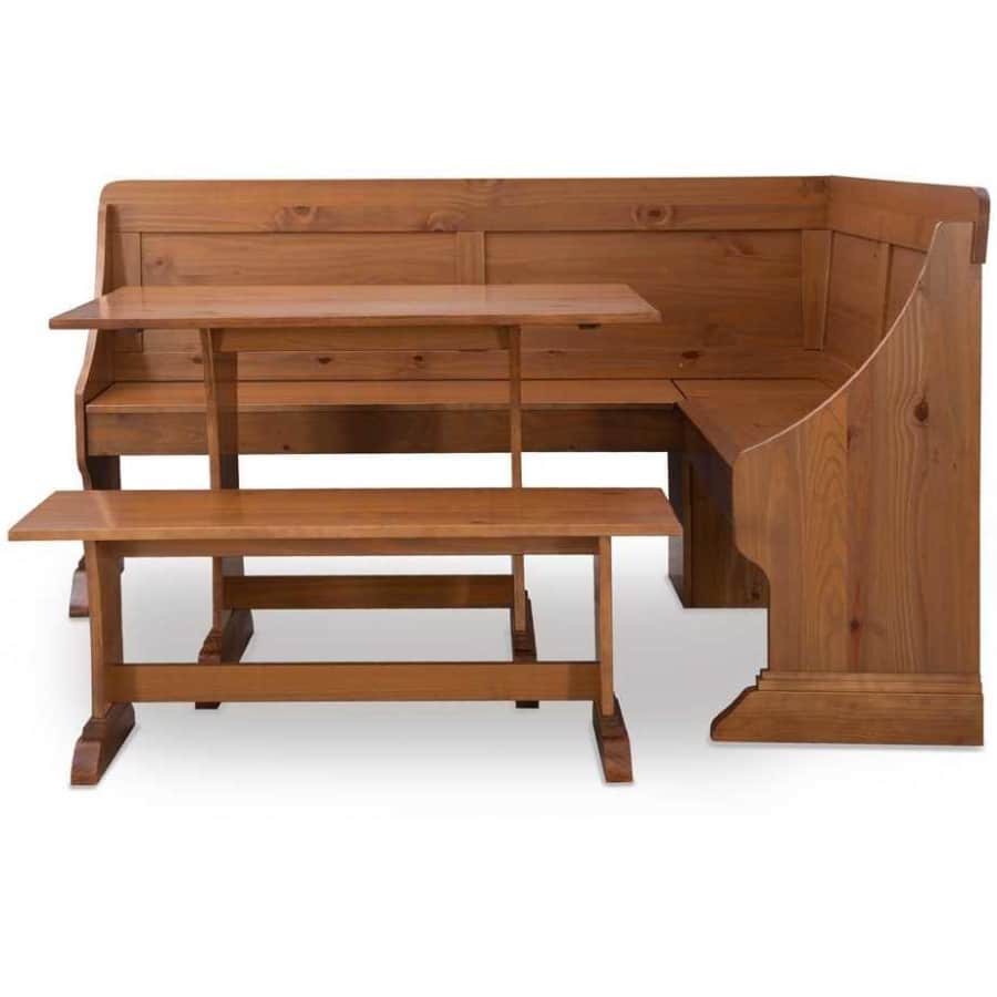 Linon Home Decor AnnClaire Solid Wood Breakfast Nook w/ Hidden Storage for $492 Linon Home Decor AnnClaire Solid Wood Breakfast Nook w/ Hidden Storage for $492