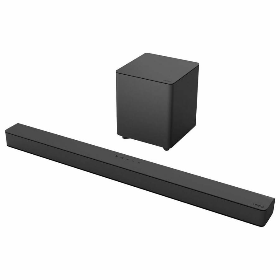 Vizio V-Series 2.1-Channel Bluetooth Sound Bar w/ Wireless Subwoofer for $100