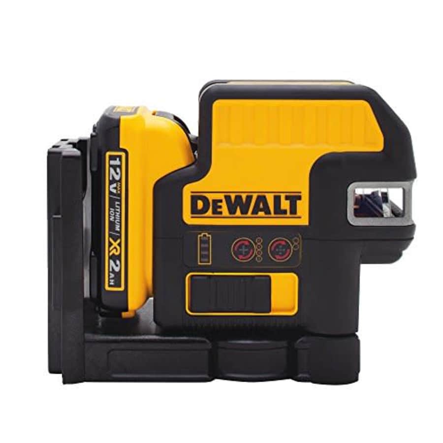 DEWALT 12V MAX Laser Level, 2 Spot + Cross Line Laser, Red, 165-Foot Range (DW0822LR) for $378