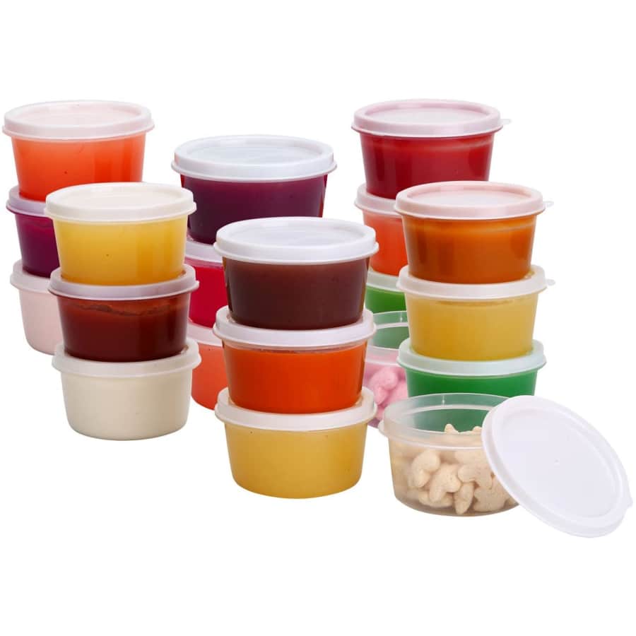 Greenco 2.3-oz. Mini Food Storage Container 20-Pack for $7 Greenco 2.3-oz. Mini Food Storage Container 20-Pack for $7