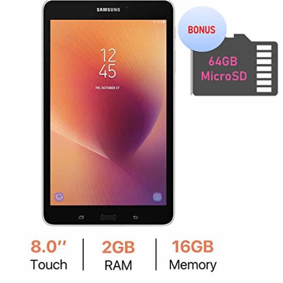 Samsung Galaxy Tab A 8.0 Touchscreen (1280 x 800) Wi-Fi Tablet, Quad-Core 1.4GHz Processor, 2GB for $159