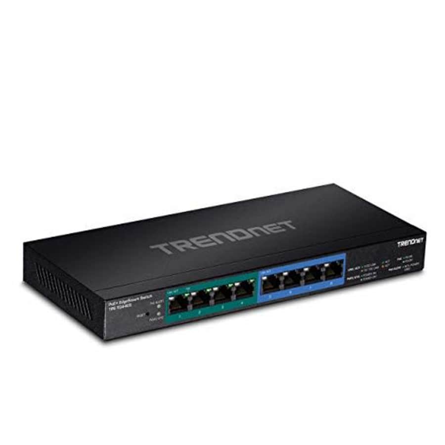TRENDnet 8-Port Gigabit EdgeSmart PoE+ Switch, 60W PoE Power Budget, 16Gbps Switching Capacity, for $251 TRENDnet 8-Port Gigabit EdgeSmart PoE+ Switch, 60W PoE Power Budget, 16Gbps Switching Capacity, for $251