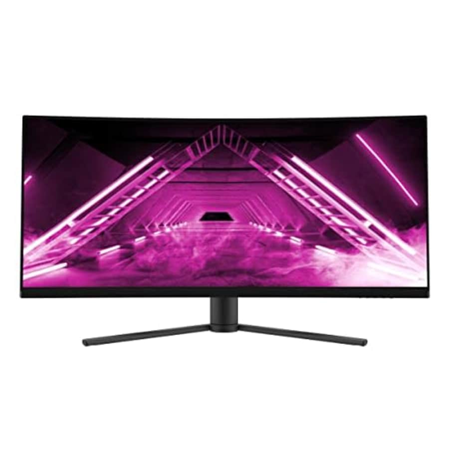 Monoprice Curved Ultrawide Gaming Monitor - 34in, 21:9, 3440x1440p, UWQHD, 165Hz, 1500R, VA, HDMI, for $429