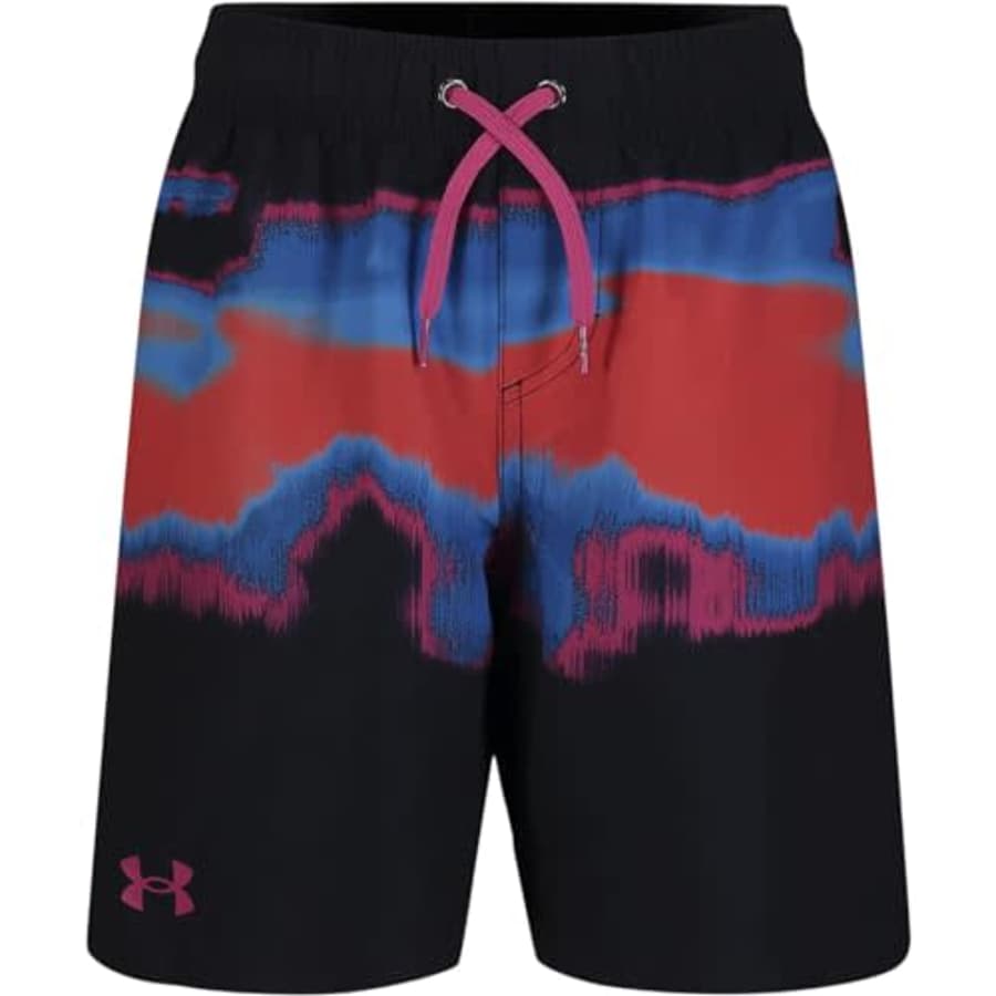 Under Armour Vaporous Stripe Volley, Navy Vaporous Stripe, YM for $29