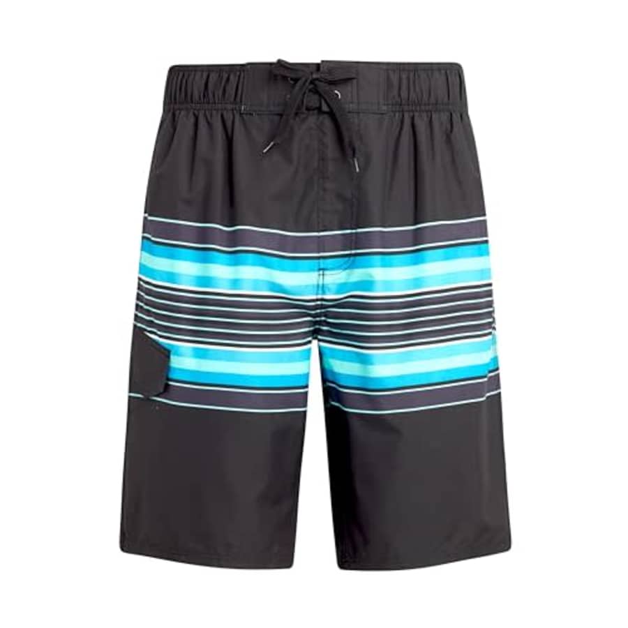 Kanu Surf Men's Standard Wade Swim Trunks (Regular & Extended Sizes), Orbit Black for $25 Kanu Surf Men's Standard Wade Swim Trunks (Regular & Extended Sizes), Orbit Black for $25