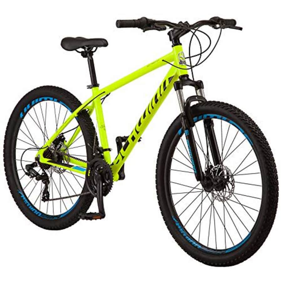 Schwinn High Timber ALX Youth/Adult Mountain Bike, Aluminum Frame and Disc Brakes, 27.5-Inch for $500