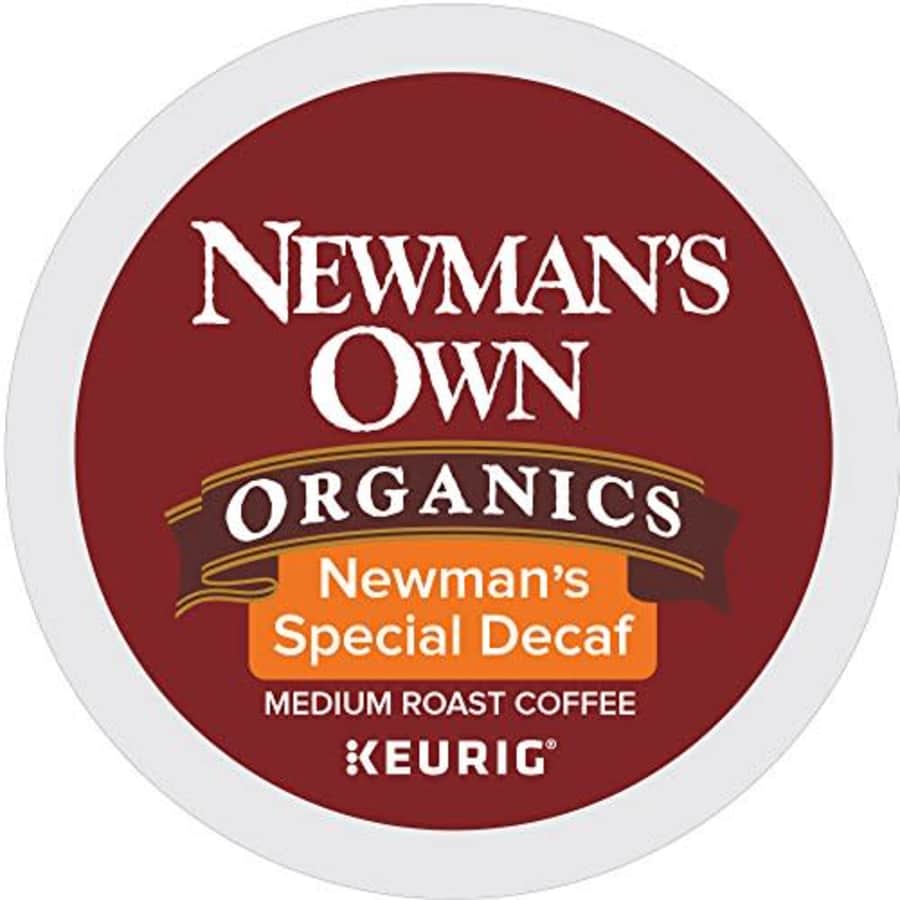 Newman's Own Organics Special Blend Decaf, Single-Serve Keurig K-Cup Pods, Medium Roast Coffee, 72 for $55 Newman's Own Organics Special Blend Decaf, Single-Serve Keurig K-Cup Pods, Medium Roast Coffee, 72 for $55