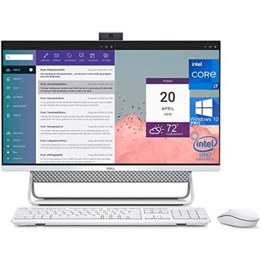 Dell Inspiron 7700 All in One Computer, 27 FHD Touchscreen, Intel 11th Gen i7-1165G7, 32GB RAM, 2TB for $1,305