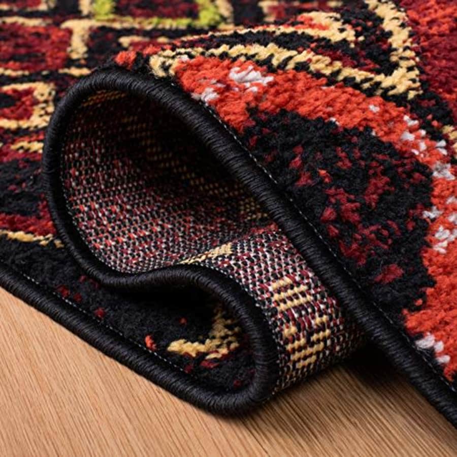 Safavieh AMS108P-24 Rug, 2'3" x 4', Black for $24 Safavieh AMS108P-24 Rug, 2'3" x 4', Black for $24