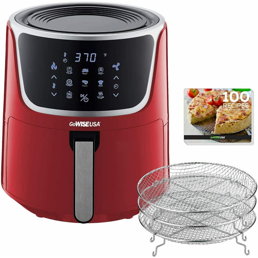 7-Quart Extra Large Electric Air Fryer w/ Dehydrator for $72