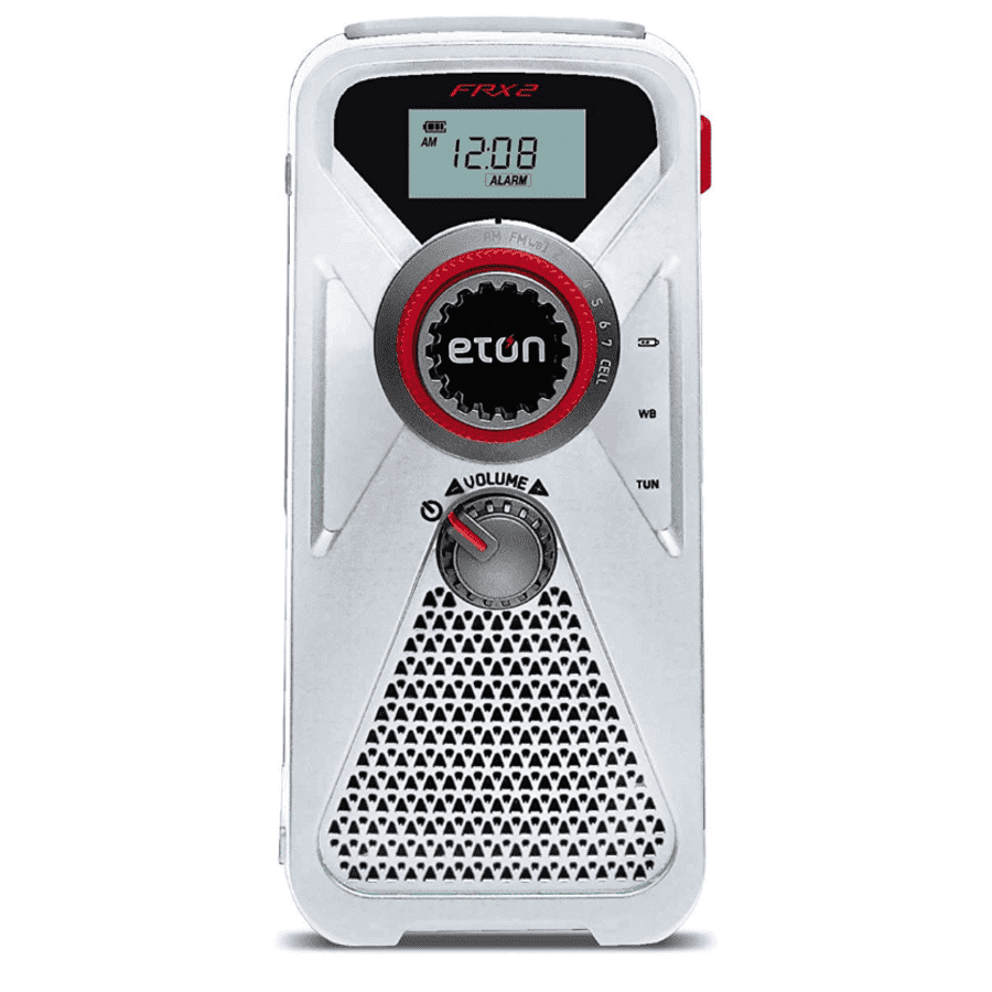 Eton Hand Turbine AM/FM/NOAA Weather Radio for $20