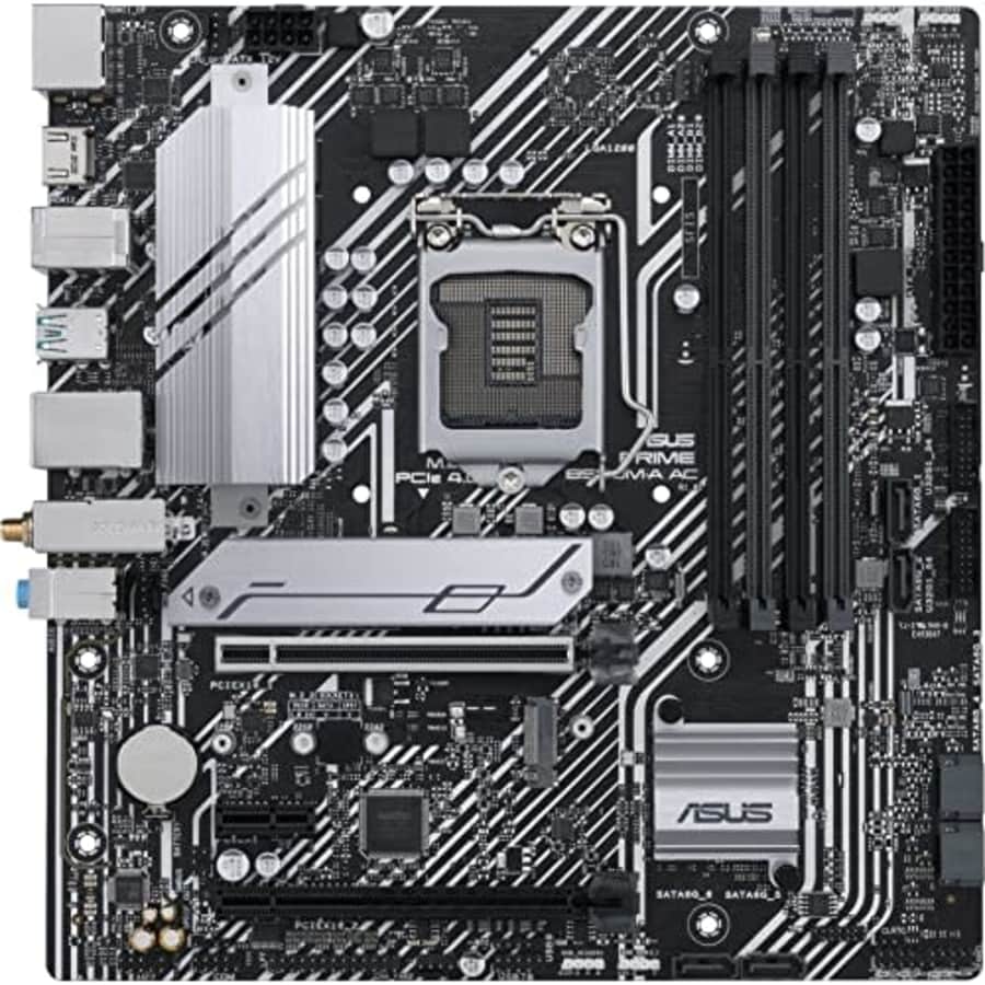 ASUS Prime B560M-A AC Intel B560 (LGA1200) mATX motherboard,PCIe 4.0,two M.2slots, for $120 ASUS Prime B560M-A AC Intel B560 (LGA1200) mATX motherboard,PCIe 4.0,two M.2slots, for $120