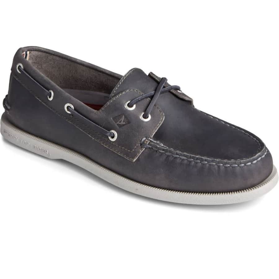 Sperry Men's Authentic Original Cross Lace Collegiate Boat Shoes for $46