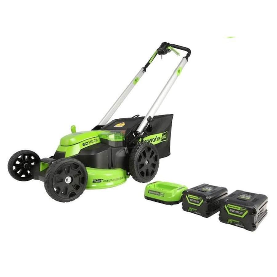 Greenworks Pro 60V 25" Cordless Electric Lawn Mower for $499 Greenworks Pro 60V 25" Cordless Electric Lawn Mower for $499