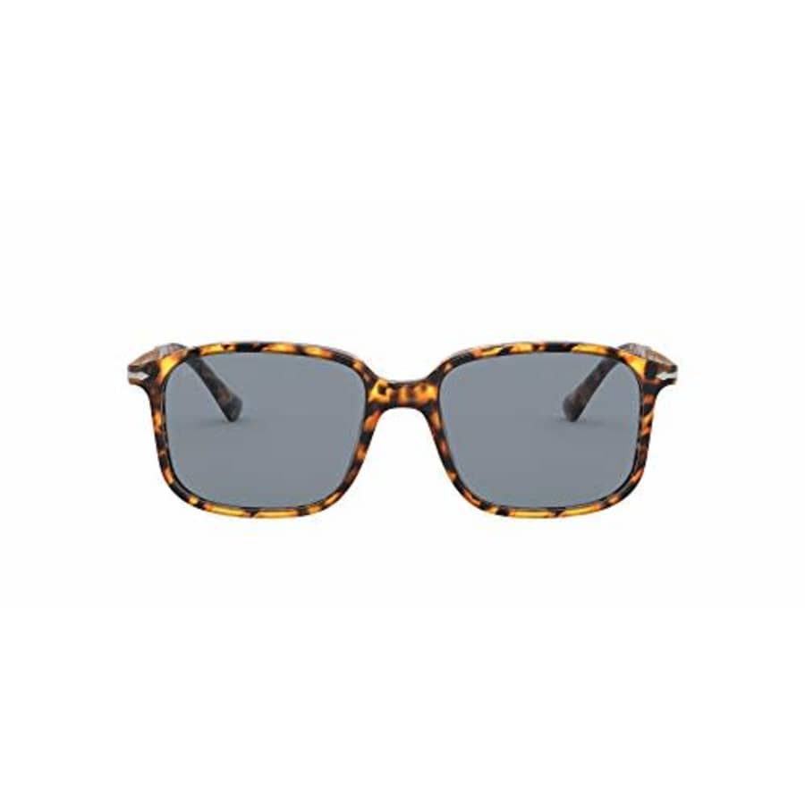 Persol PO3246S Rectangle Sunglasses, Madreterra/Light Blue, 53 mm for $116 Persol PO3246S Rectangle Sunglasses, Madreterra/Light Blue, 53 mm for $116
