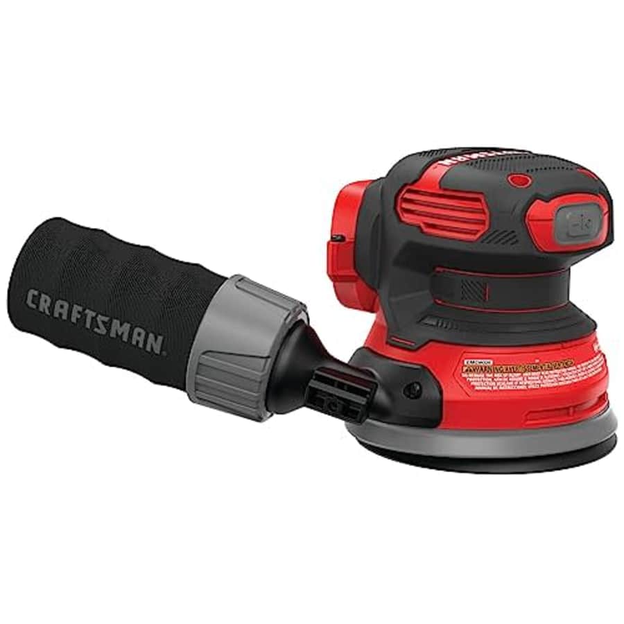 CRAFTSMAN V20 Orbital Sander, Cordless, 12,000 OPM, Bare Tool Only (CMCW220B) for $48 CRAFTSMAN V20 Orbital Sander, Cordless, 12,000 OPM, Bare Tool Only (CMCW220B) for $48