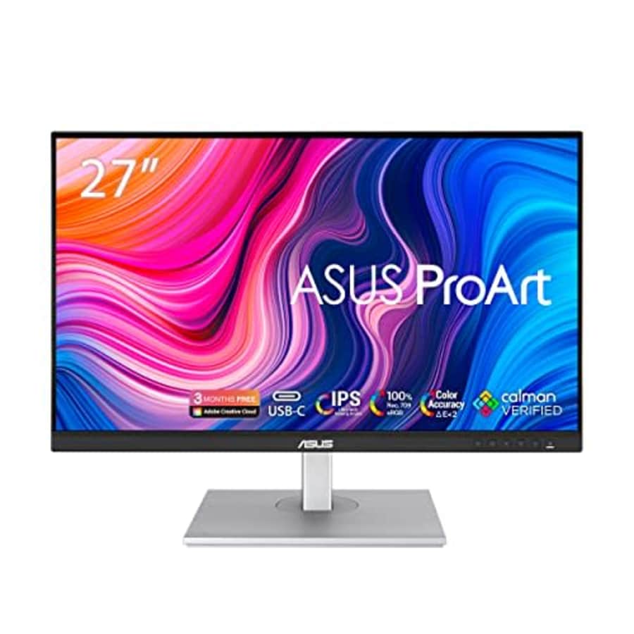 ASUS ProArt Display 27" Monitor PA278CV - WQHD (2560 x 1440), IPS, 100% sRGB, 100% Rec. 709, E < 2, for $276