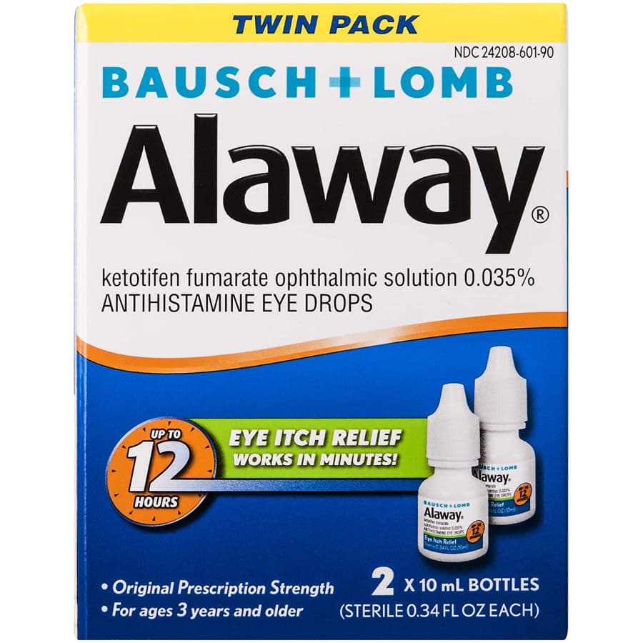 Bausch & Lomb Alaway Eye Itch Relief Eye Drops 2-Pack for $19 Bausch & Lomb Alaway Eye Itch Relief Eye Drops 2-Pack for $19