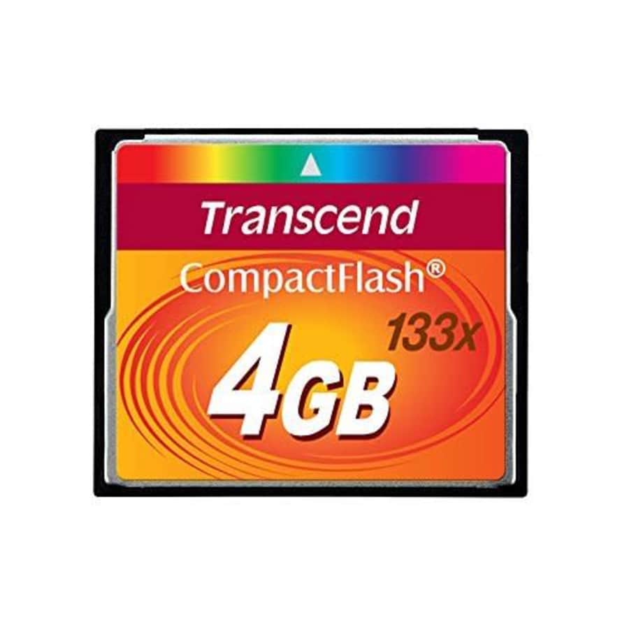 Transcend - Flash memory card - 4 GB - 133x - CompactFlash for $21