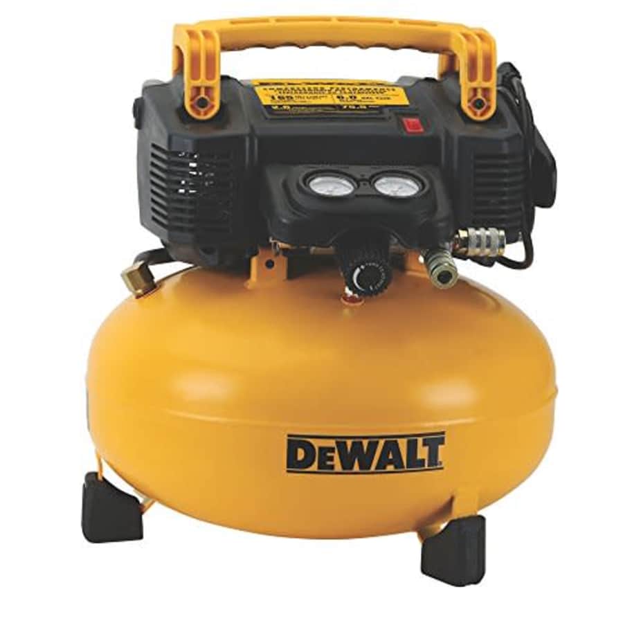 DEWALT Pancake Air Compressor, 6 Gallon, 165 PSI (DWFP55126) for $199 DEWALT Pancake Air Compressor, 6 Gallon, 165 PSI (DWFP55126) for $199