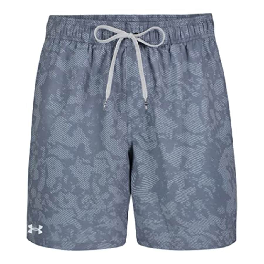Under Armour Men's Standard Compression Lined Volley, Swim Trunks, Shorts with Drawstring Closure & for $35