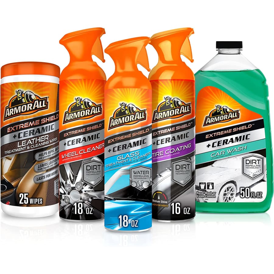 Armor All Complete Ceramic Exterior Car Cleaner Car Care Kit for $52 Armor All Complete Ceramic Exterior Car Cleaner Car Care Kit for $52