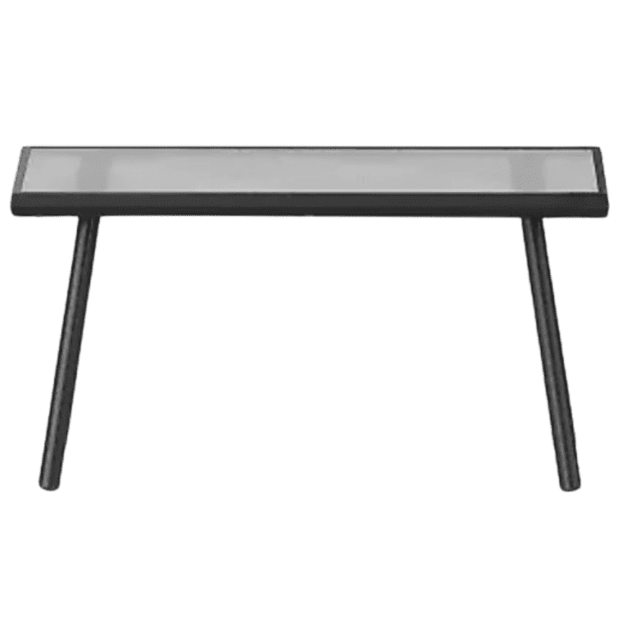 Room Essentials Glass Patio Coffee Table for $30 Room Essentials Glass Patio Coffee Table for $30