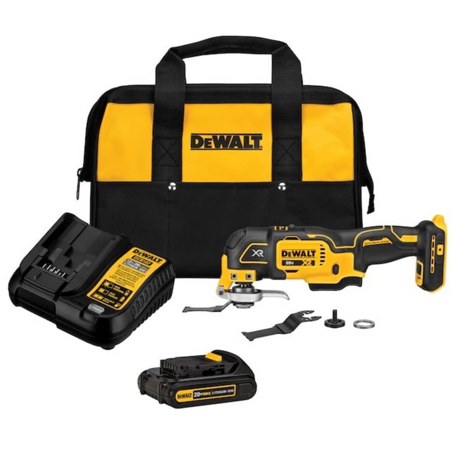 DeWalt XR Cordless Brushless 20V 6-Piece Oscillating Multi-Tool Kit: $119