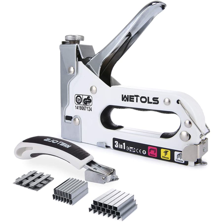 Wetols 3-in-1 Heavy Duty Staple Gun for $10 Wetols 3-in-1 Heavy Duty Staple Gun for $10