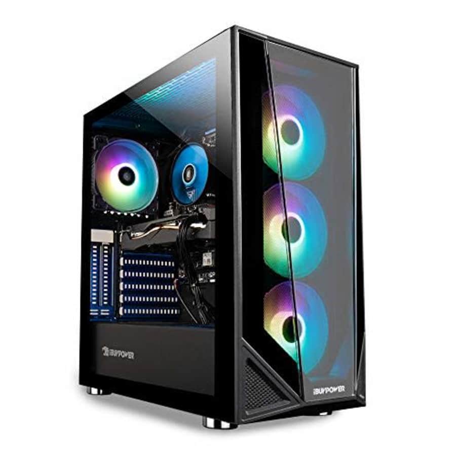 iBUYPOWER Pro Gaming PC Computer Desktop Trace 4 MR 165i (Intel i7-10700F 2.9GHz, AMD RX 580 8GB, for $999