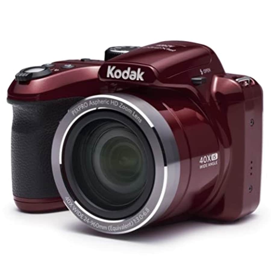 Kodak AZ401RD Point & Shoot Digital Camera with 3" LCD, Red for $150 Kodak AZ401RD Point & Shoot Digital Camera with 3" LCD, Red for $150