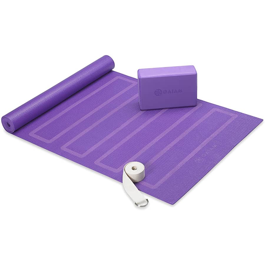 Gaiam Beginner's Yoga Starter Kit for $17