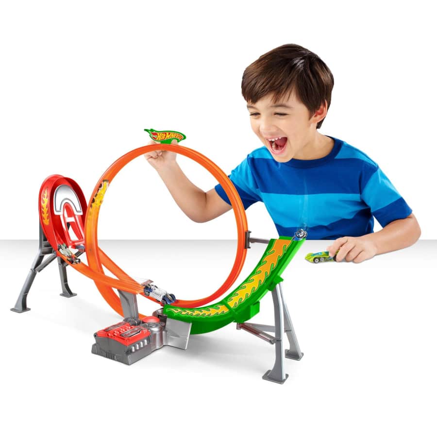 Hot Wheels Power Shift Raceway Track Set for $14