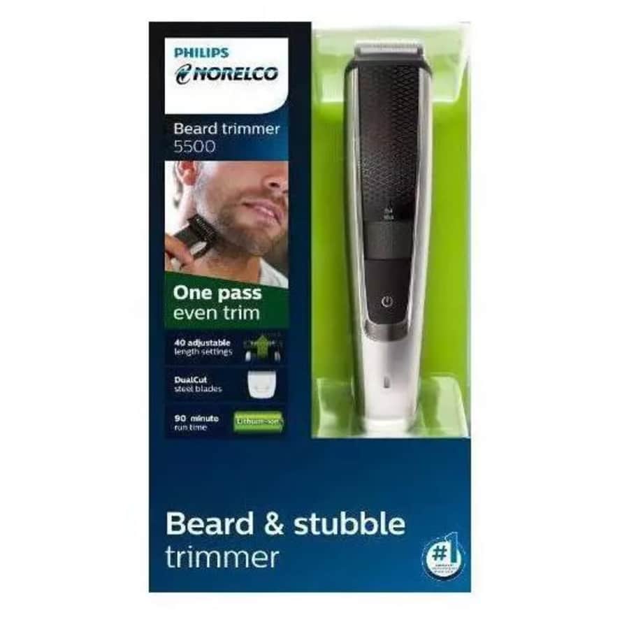 Philips Norelco Series 5500 Beard & Hair Trimmer for $20 Philips Norelco Series 5500 Beard & Hair Trimmer for $20