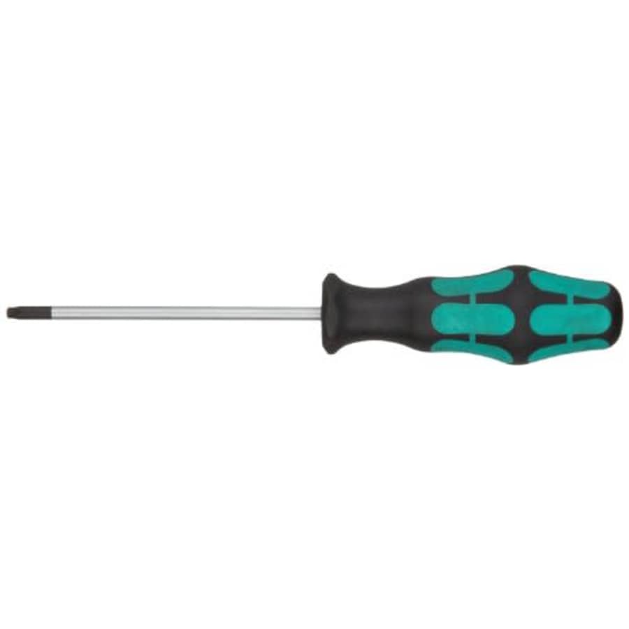 Wera 05028010001 Kraftform Plus 367 Torx Screwdriver, TX 20 Head, 4" Blade Length for $6