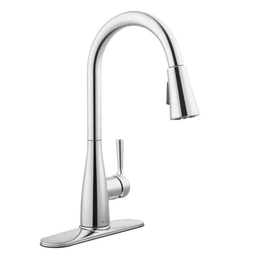 Glacier Bay Sadira Single-Handle Pull-Down Sprayer Kitchen Faucet for $42 Glacier Bay Sadira Single-Handle Pull-Down Sprayer Kitchen Faucet for $42