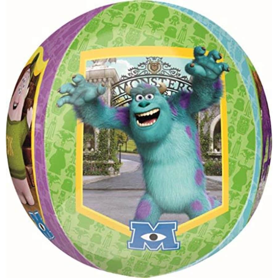 Mayflower Monsters University Party Supplies 4th Birthday Balloon Bouquet Decorations - Purple Number 4 for $25
