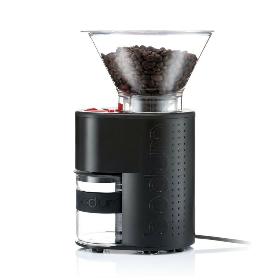 Bodum Bistro Compact Conical Burr Electric Coffee Grinder for $90 Bodum Bistro Compact Conical Burr Electric Coffee Grinder for $90
