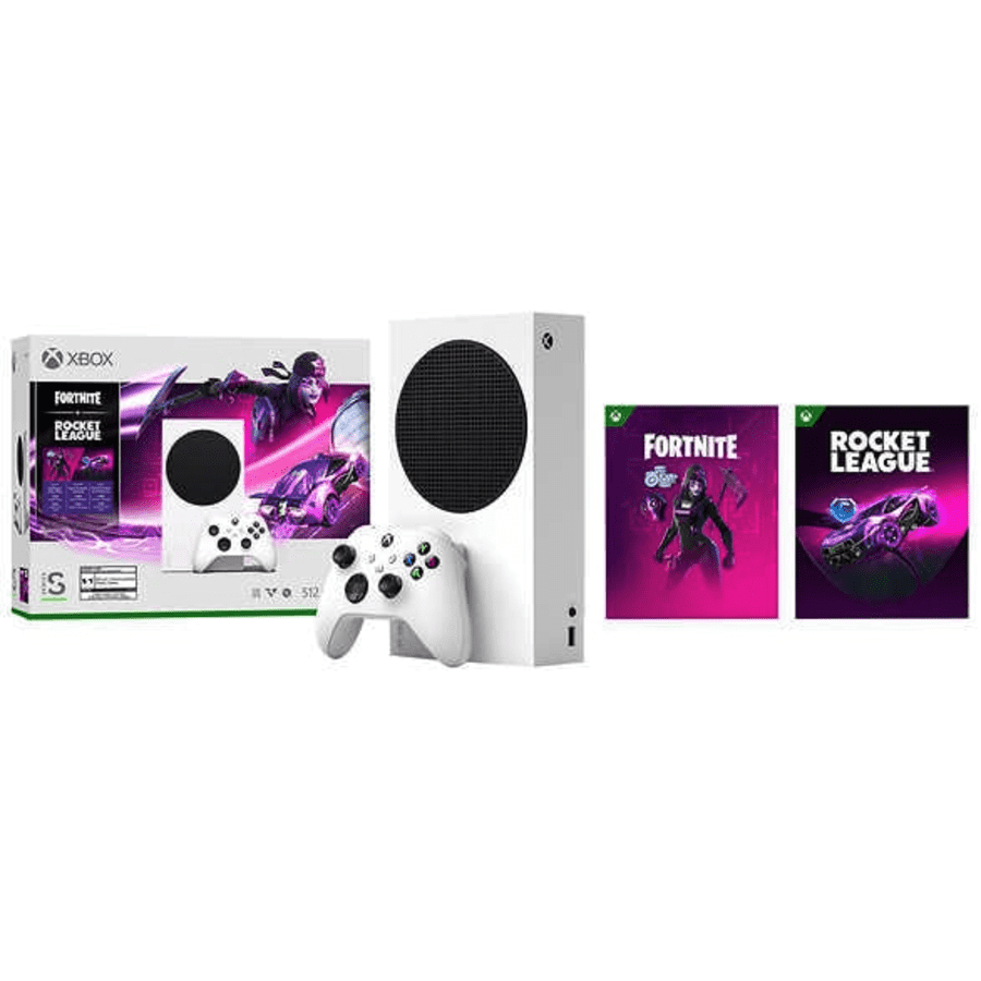 Microsoft Xbox Series S Fortnite & Rocket League 512GB Console Bundle for $253 Microsoft Xbox Series S Fortnite & Rocket League 512GB Console Bundle for $253