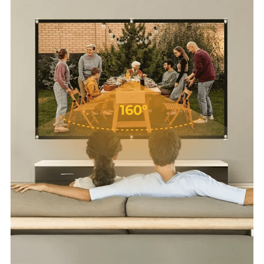 Wewatch 100" Projector Screen for $10 Wewatch 100" Projector Screen for $10
