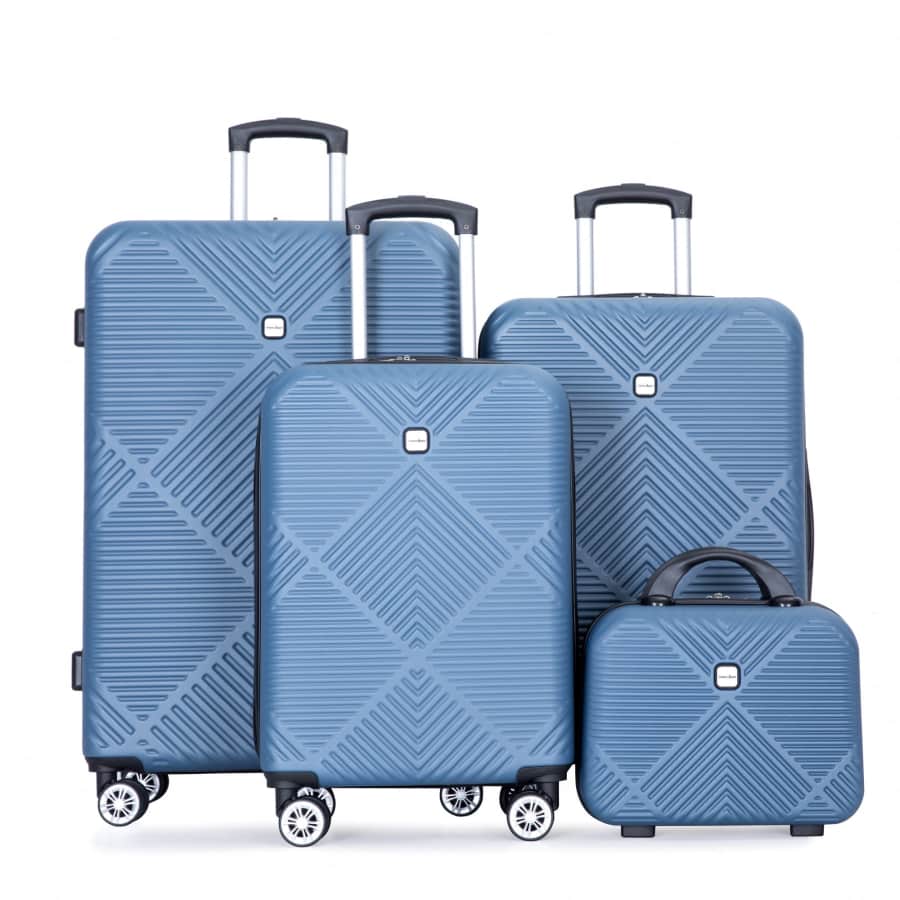 Tripcomp 4-Piece Hardside Luggage Set for $100 Tripcomp 4-Piece Hardside Luggage Set for $100